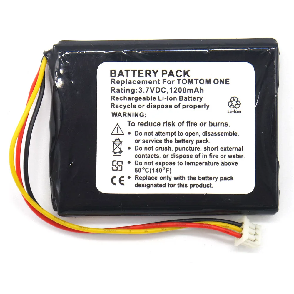 Аккумулятор для TomTom GO 60 One XL Europe Traffic 30 Series AHA11111009 FLB0813007089 VFAS | Электроника