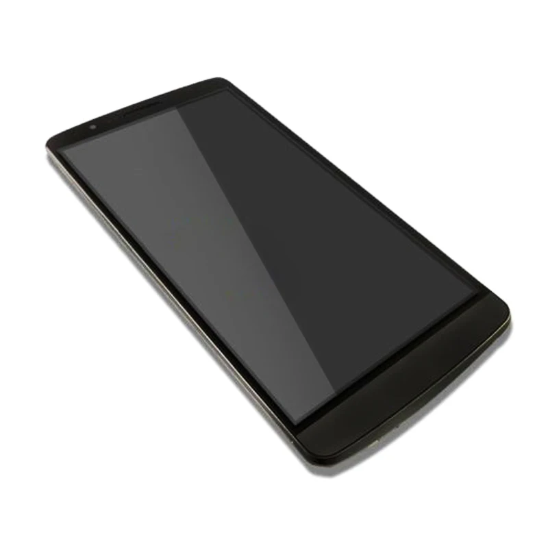 ЖК-дисплей Дисплей для LG G3 D850 D851 D855 Сенсорный экран планшета черный, белый цвет золото без/с корпусом, запасные части в сборе Протестировано 5,5"