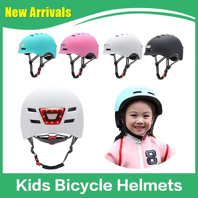 Велосипедный шлем с подсветкой интегрированный для балансировки автомобиля