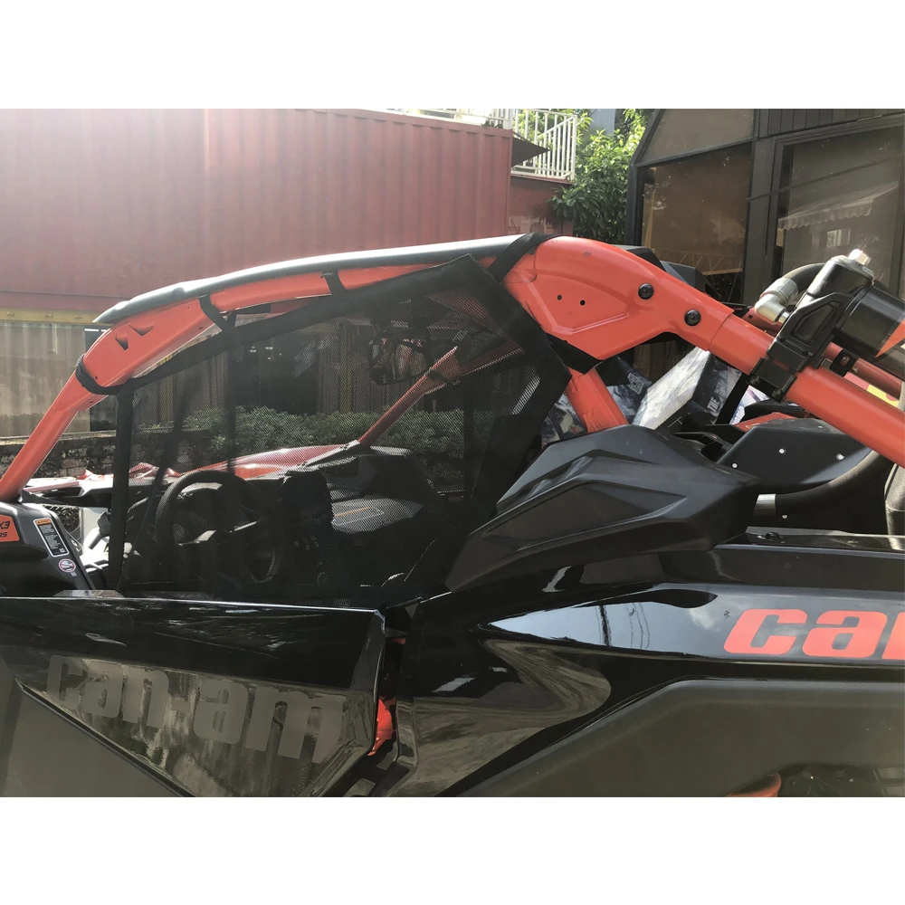 KEMIMOTO левое и правое окно сетки UTV для Can-Am Maverick X3- защитная сетка