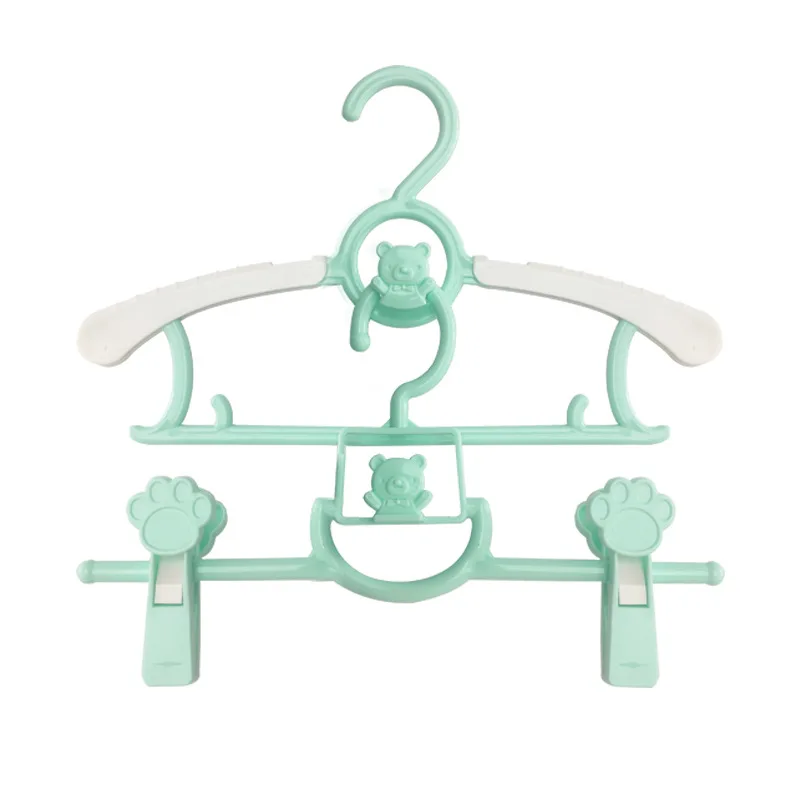 10 шт. выдвижные плотные детские вешалки прочные полка для одежды Детские сушилки