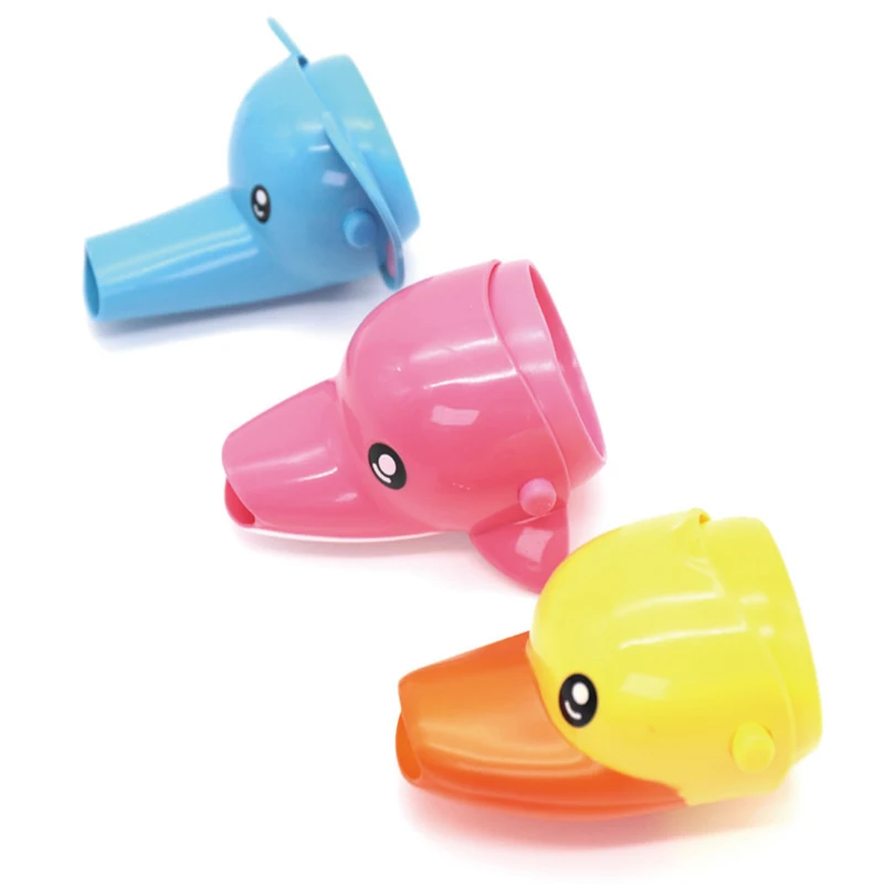 1 шт. милый пластиковый мультяшный расширитель для ванной комнаты детей мытья рук