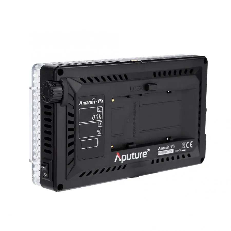Aputure Amaran AL-F7 двухцветная температура 3200-9500K CRI/TLCI 95+ 256 шт. светодиодный бесступенчатая регулировка камеры видео светильник светодиодный