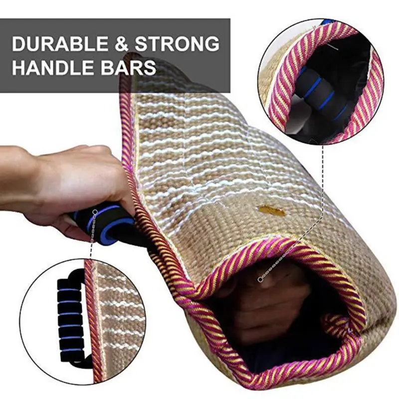 

B9HF Thicken Professional Dogs Bit Training Arm Sleeve for Arm Protection Biting Pet Interactive for Puppy Biting Playing Home