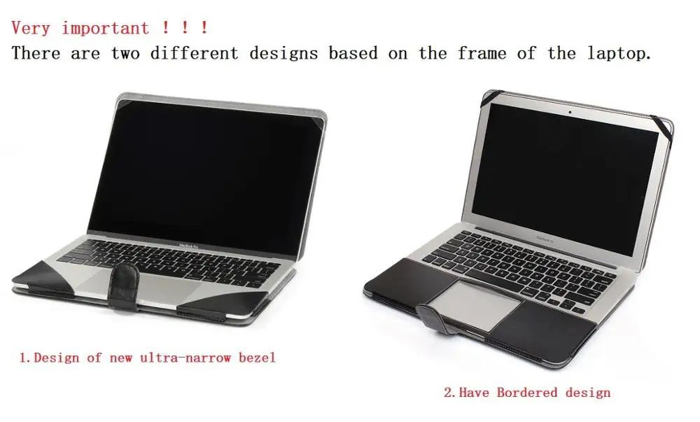 Модный чехол из искусственной кожи для ноутбука Apple Macbook Pro Air Retina 11 12 13 15 дюймов