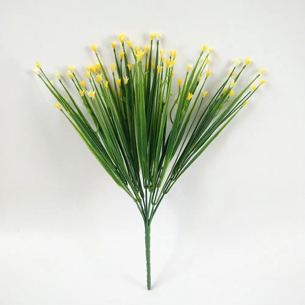 Искусственный цветок имитации растений День рождения Свадьба Декор Пластиковые