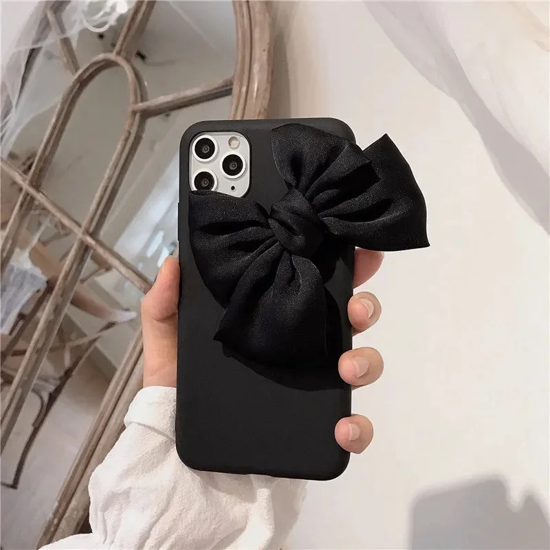 HOT Cổ Điển Houndstooth Nơ Mềm Mại Ốp Lưng Điện Thoại Xiaomi Redmi 9A 9C 8A 7A 6A 5A 4A Note 9 9S 8 8T 7 5 6 Pro 4X Bao