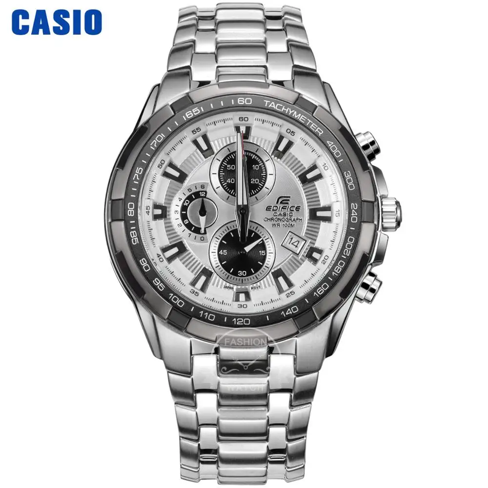 EF539D7A Часы Casio Edifice часы мужские лучший бренд класса люкс кварцевые часы водонепроницаемые световой хронограф мужские часы F1 гоночный элемент спортивные военные часы relogio masculino reloj hombre erkek kol saati ef539 - Цвет: EF539D7A