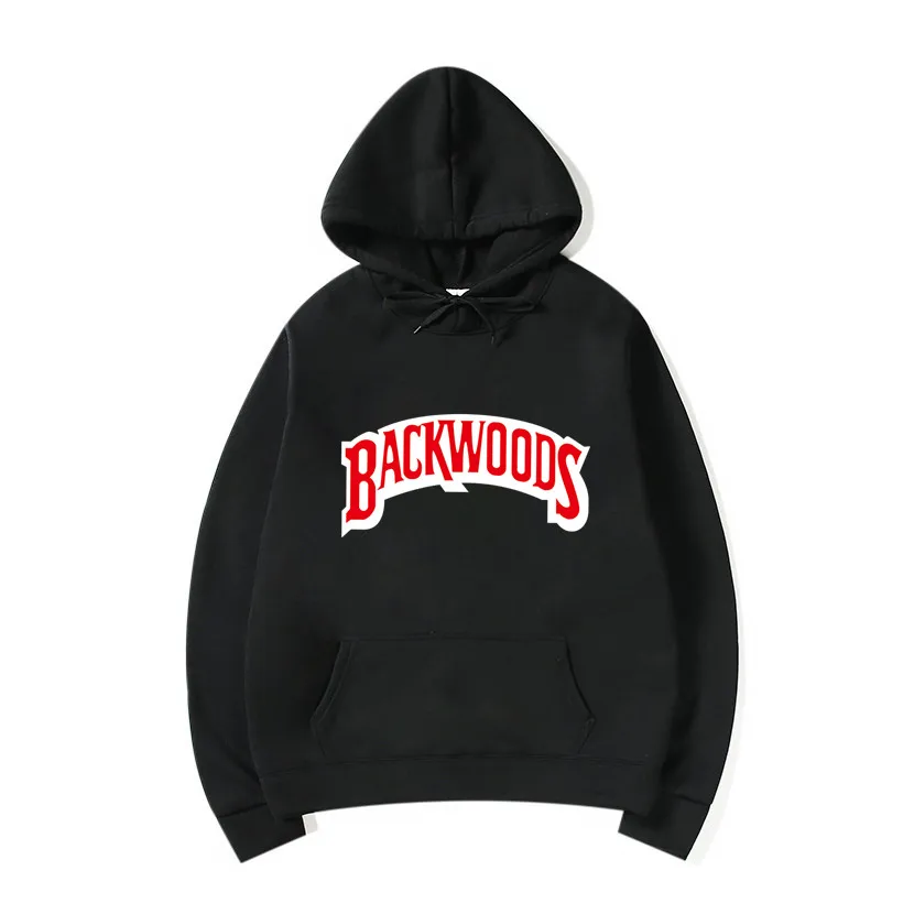 

The screw thread cuff Hoodies Streetwear Backwoods Hoodie Sweatshirt Men Fashion autumn winter Hip Hop hoodie pullover Hoody