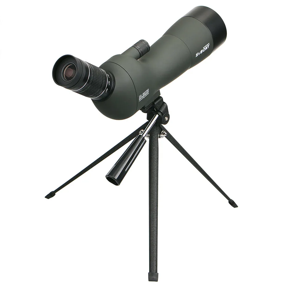 SVBONY 20-60x60 SV29 Зрительная труба 23 мм окуляр Zoom BAK4 призма FMC объектив телескоп Birdwatch Охота мишень стрельба