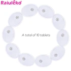 Электроды самоклеящиеся гелевые для акупунктуры, терапевтический массажер для тела, 10 шт.