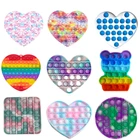 Пуш-ап поп пузырь сенсорная игрушка для аутистов особые потребности для снятия стресса поможет снять стресс и Увеличить Фокус мягкие Squeeze детские игрушки