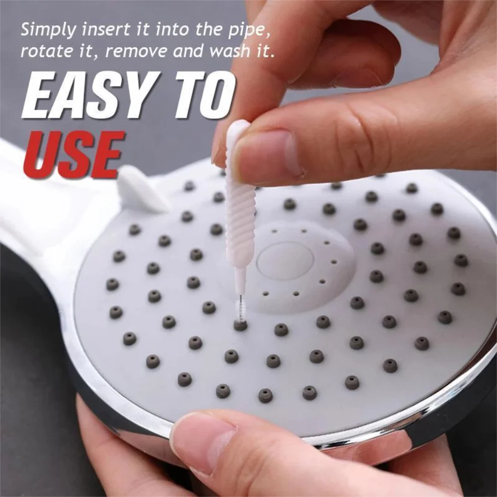 

10pcs Shower Head Cleaning Brush Washing Anti-clogging Small Brush Pore Gap Cleaning Brush For Kitchen Toilet Phone Hole