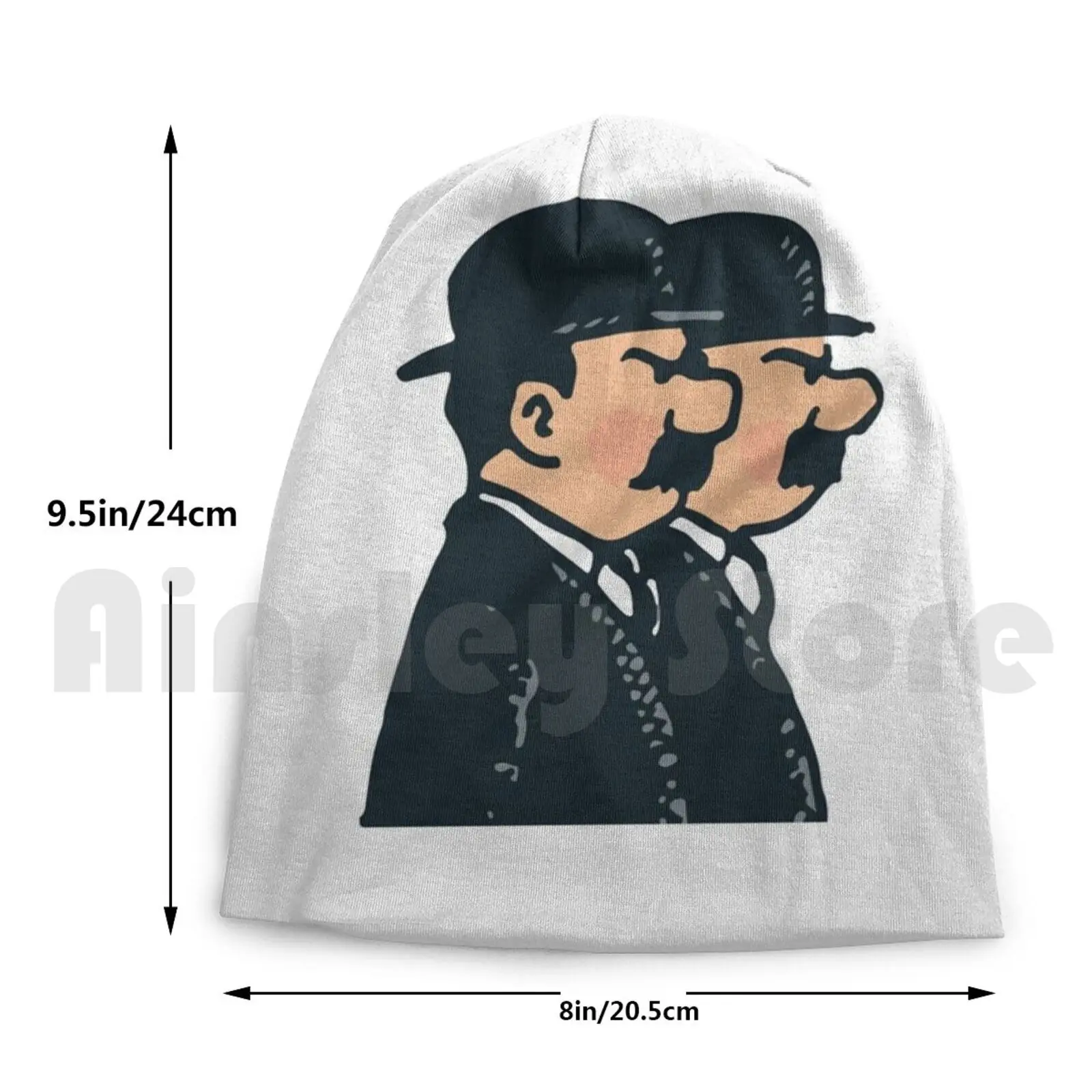 

Tintin-Thomson Twins Beanies Knit Hat Hip Hop Tintin Thomson Twins Tintin Snowy Captain Captain Haddock