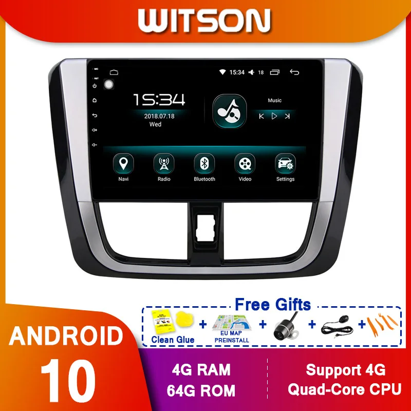WITSON 10 2 &quotFULL HD сенсорный экран Android 0 Восьмиядерный Автомобильный GPS