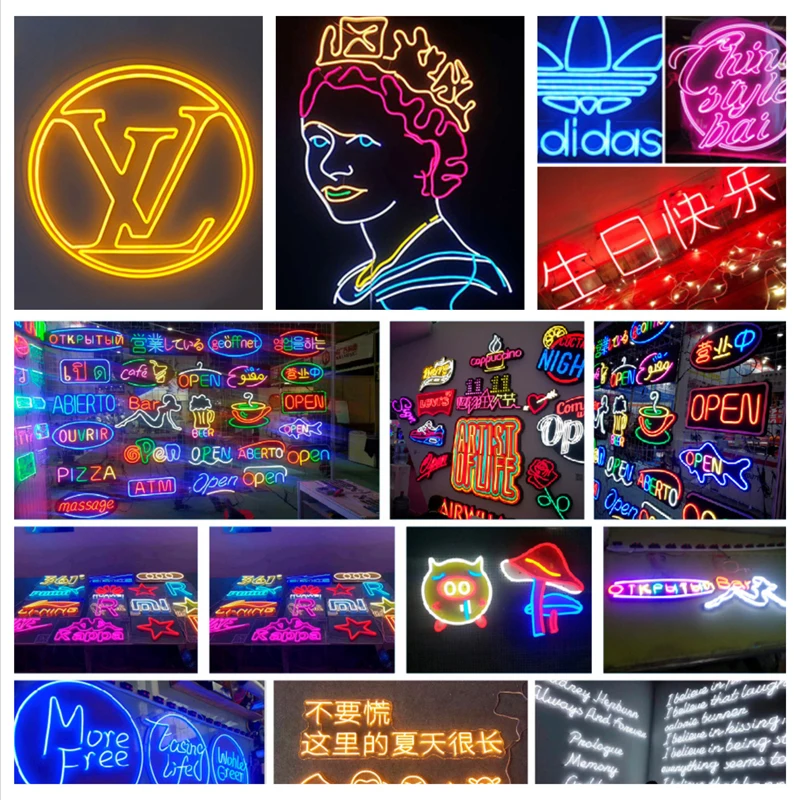 2021 New 6mm 8mm 12mm S Bendable Separate Newly Flexible Silicone Neon Strip RGB For LED Sign Waterproof IP67 | Освещение