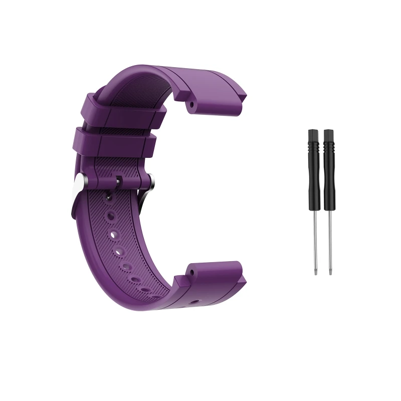 

Replacement Silicone Watch Band Wrist Strap for garmin- Vivoactive Acetate P9YA