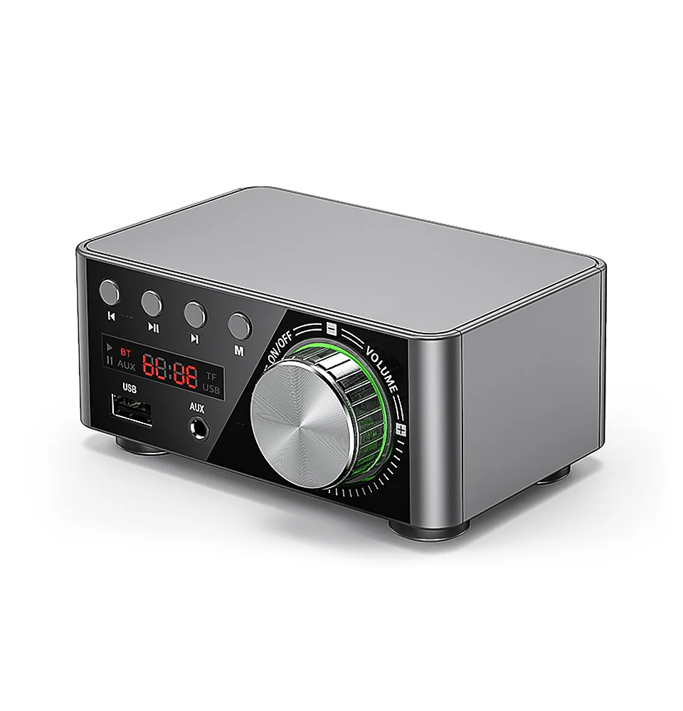 AIYIMA TPA3116 мини-усилитель звука 5,0 усилители Bluetooth стерео HIFI аудио усилитель 50 Вт+ 50 Вт USB TF MP3 Система домашнего кинотеатра