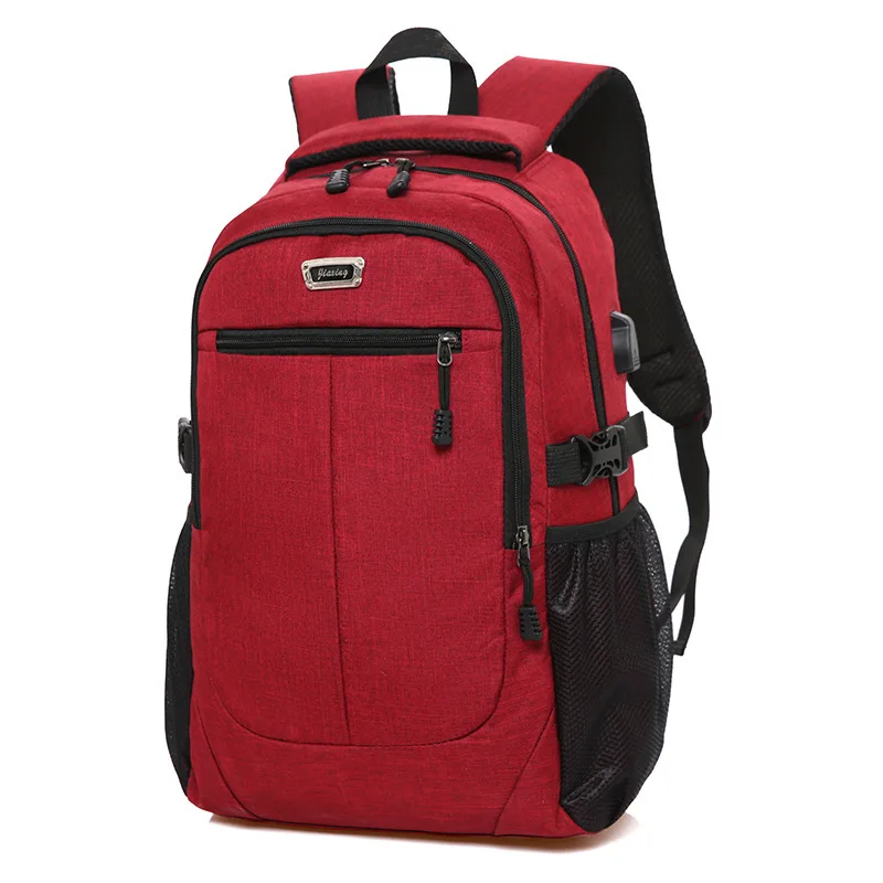 bag casual canvas Travel Unisex laptop Designer student school Backpacks USB backpack waterproof School Bags mochila infantil