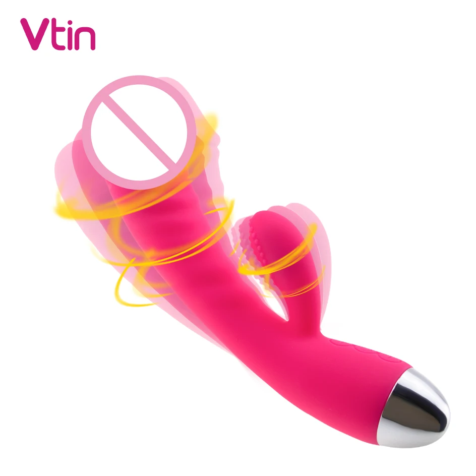 Женский влагозащищенный фаллоимитатор для стимуляции Вагины и