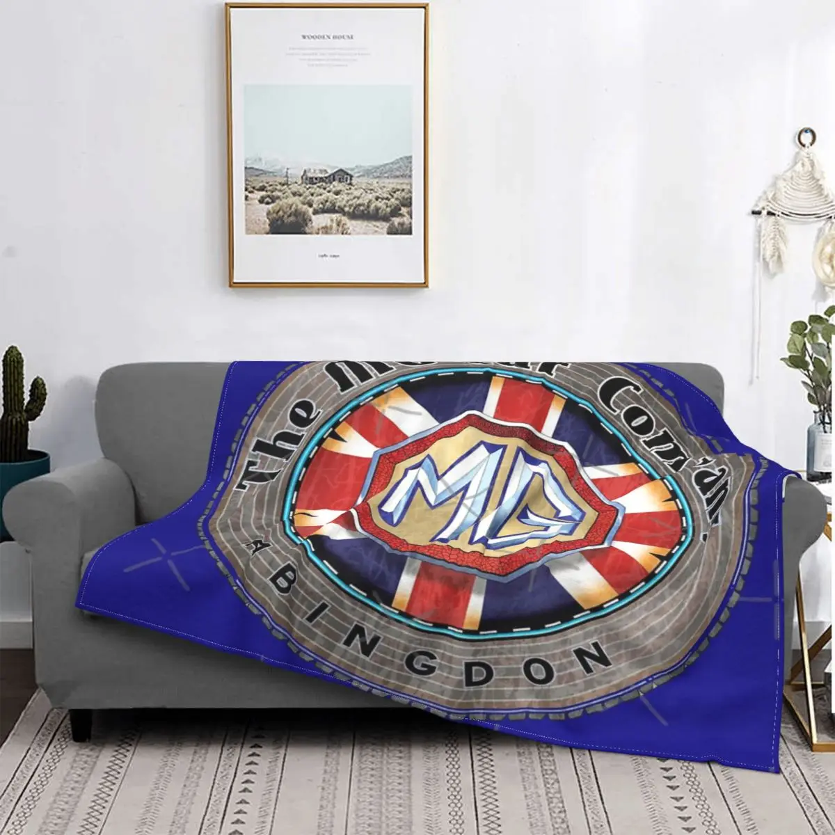 

MG-Manta Abingdon de estilo Vintage para cama, manta a cuadros para cama, manta de verano, alfombra de oración Islámica