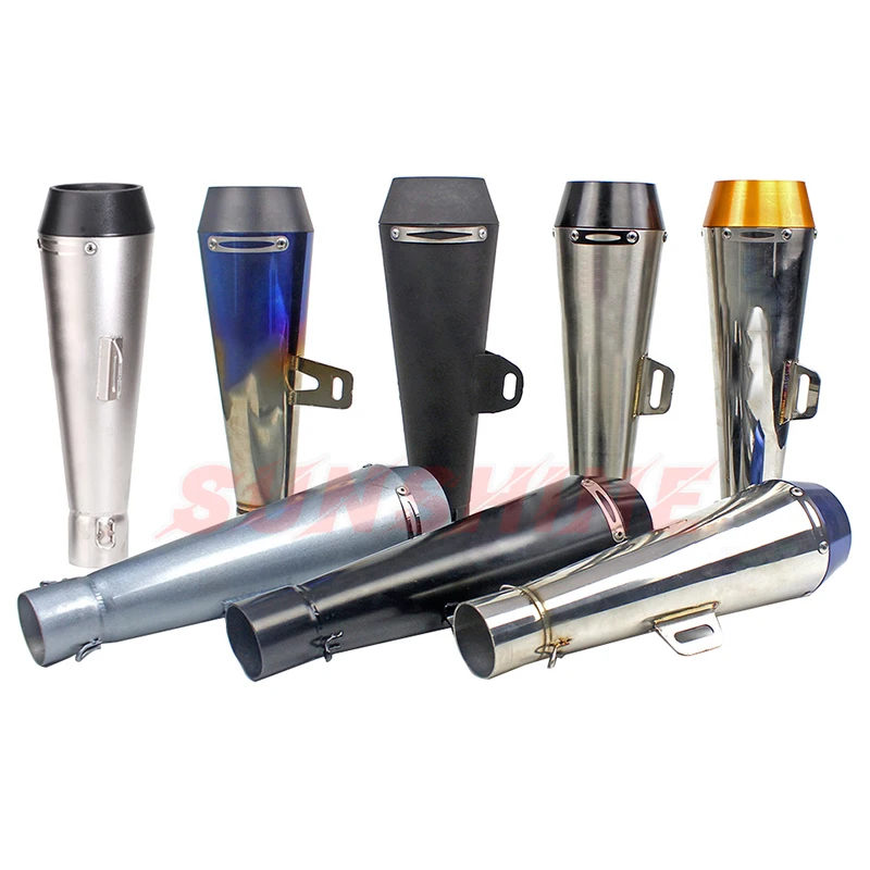Универсальный глушитель для выхлопных газов мотоцикла Модифицированная труба