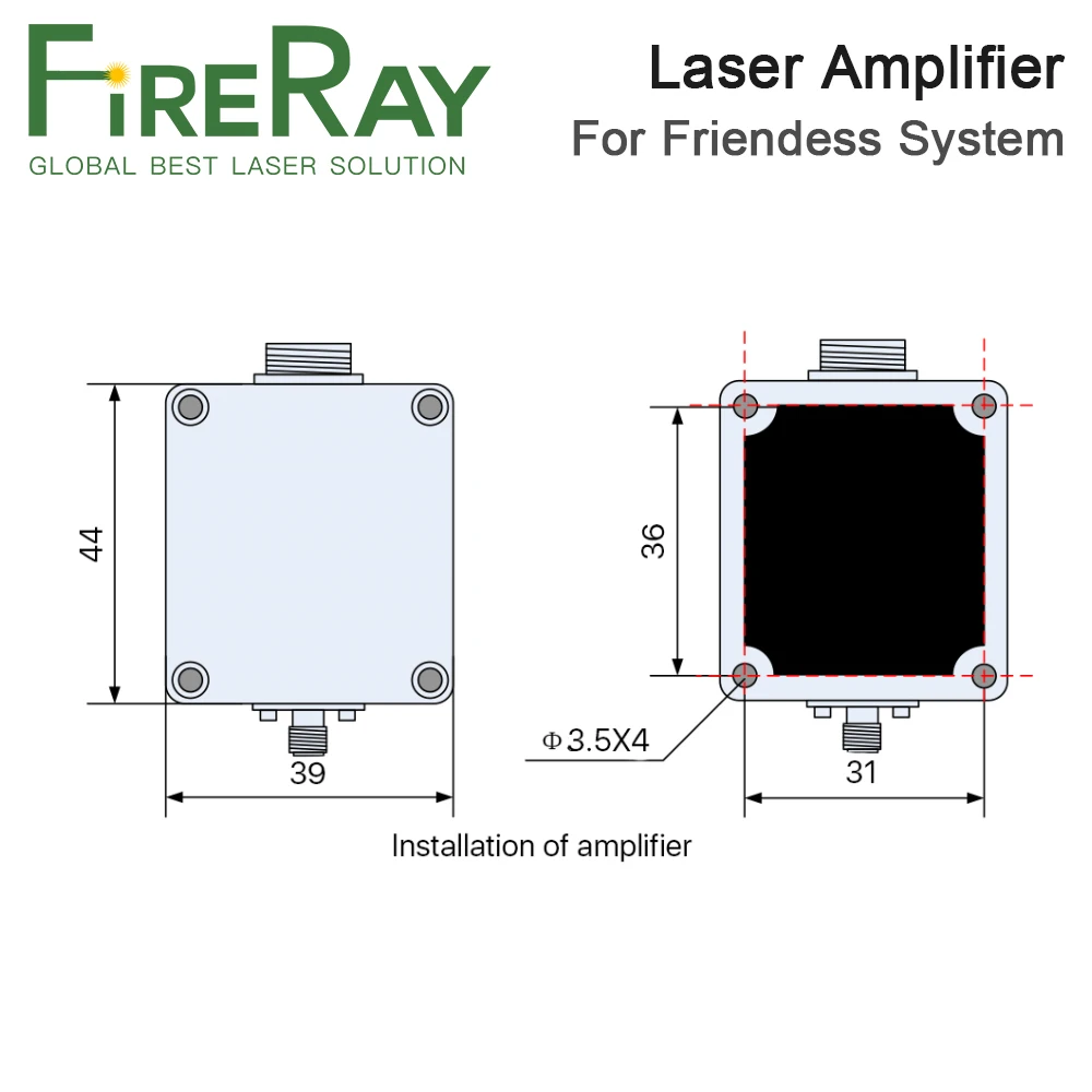 FireRay Laser Amplifier Height Controller Sensor Head for Friendess Cutting Machine Control System | Инструменты