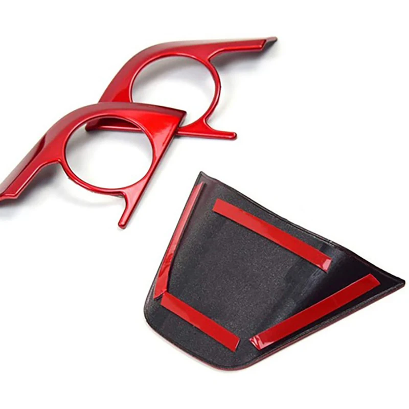 

Steering Wheel Button Cover Sticker Inner Decoration ABS Trim Style Accessories for Toyota Camry 2018-2020