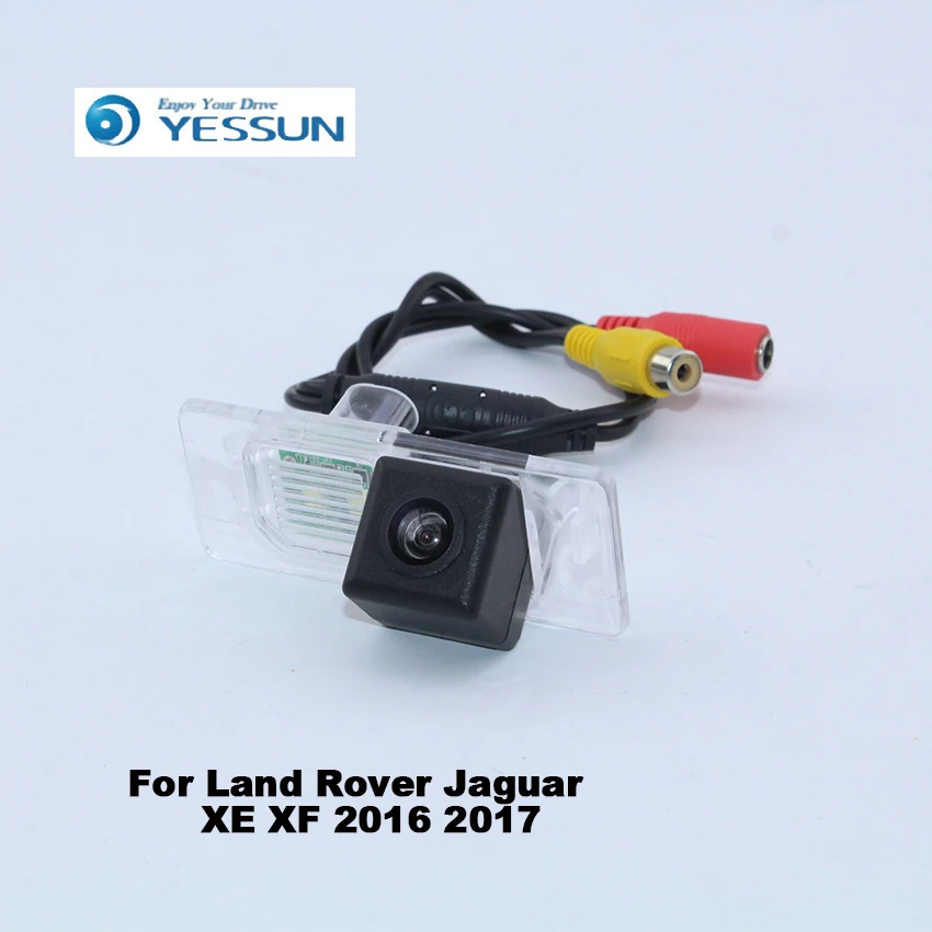 Автомобильный парковочная камера заднего вида для Land Rover Jaguar XE XF 2016 2017 CCD HD ночного