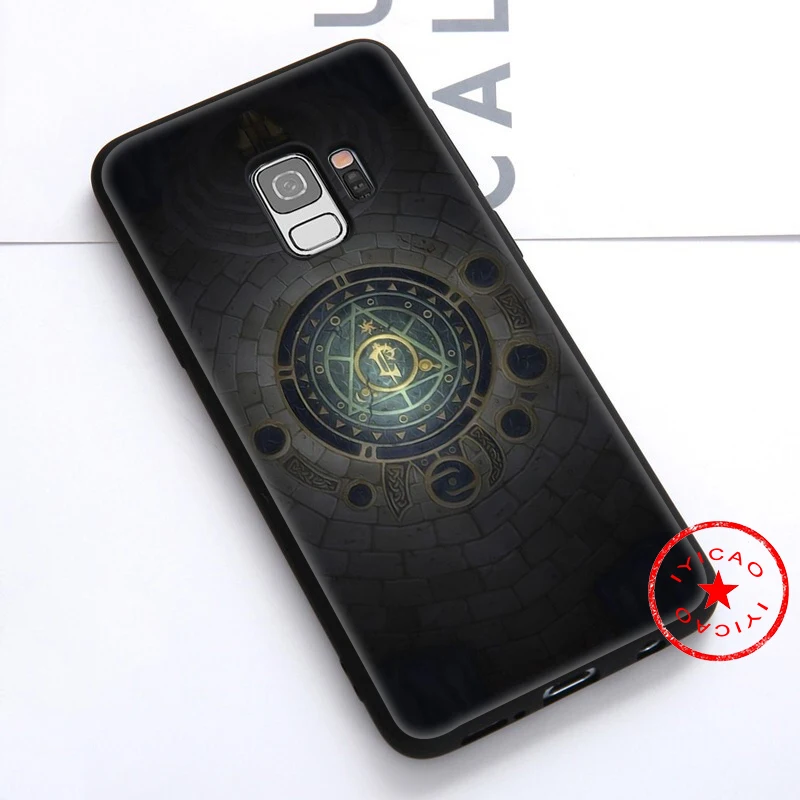 Мягкий чехол IYICAO World Of Warcrafts для samsung Galaxy S10e S10 S9 S8 Note 8 9 10 Plus S6 S7 Edge TPU |