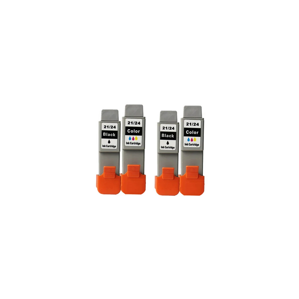 Чернильный картридж 10x BCI21 BCI24 BCI 21 24 BCI-21 BCI-24 совместимый с принтером canon Bjc 2000 2100 2115