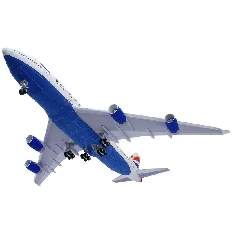Boeing 747 авиация для гражданского назначения DIY 3D бумажная карта Модель