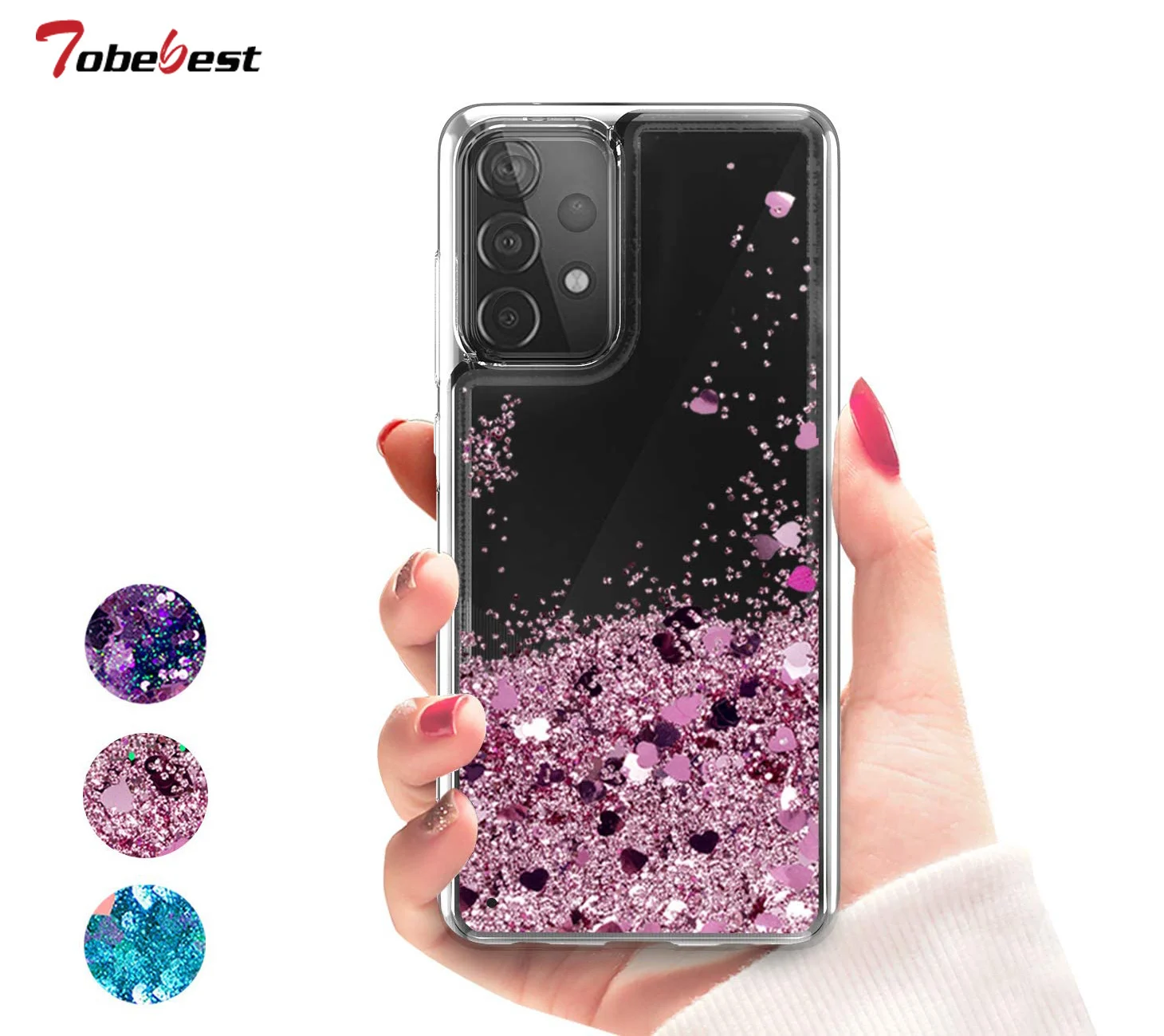 Модный Блестящий Жидкий чехол для Samsung Galaxy A12 A22 A32 A42 A52 A72 A52S 4G 5G Coque Dynamic Qicksand Star Cover |