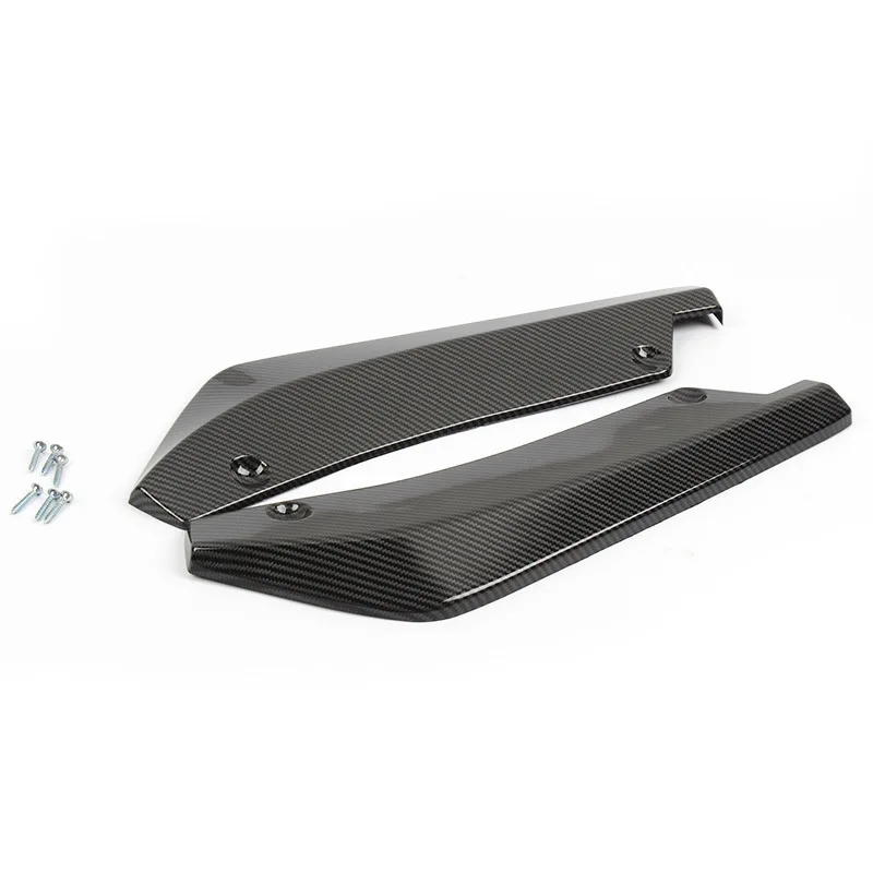 Универсальный автомобильный диффузор 1 пара губа на задний бампер разветвитель