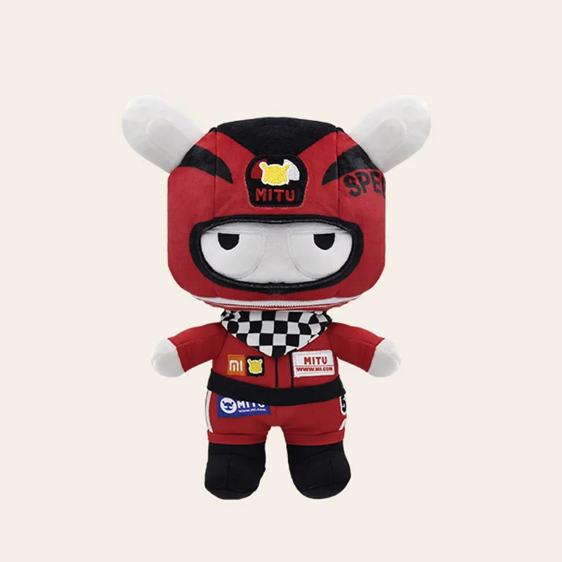 Mitu Racer Xiaomi Mitu милый кот и кролик поросенок милая кукла 25 см PP Хлопок и шерсть мультфильм милая игрушка подарок для детей прекрасный подарок на день рождения - Цвет: Mitu Racer