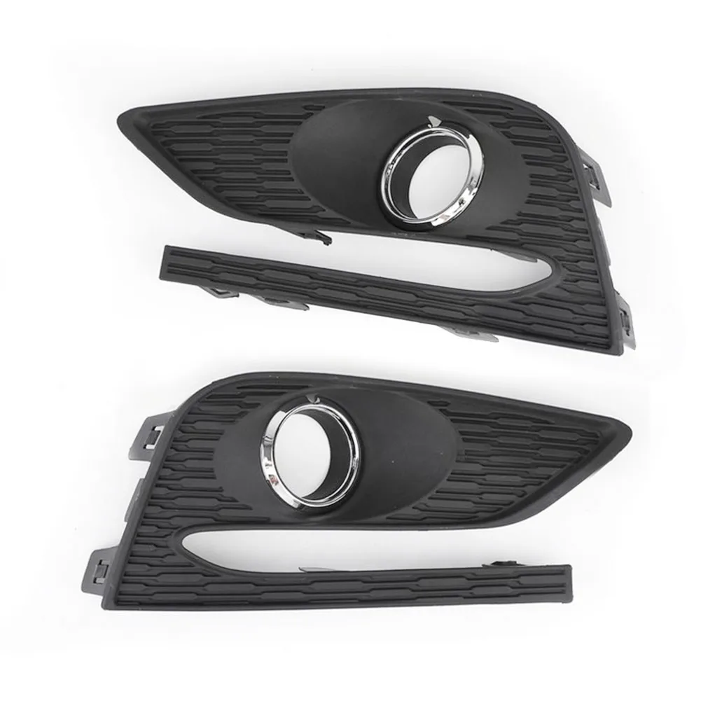 

2pcs Car Covers Lights Front Bumper Fog Lamp Cover 43.5*16.5*15.5CM Day Running Light Frame For Chevrolet 17-18 Cruze Covers