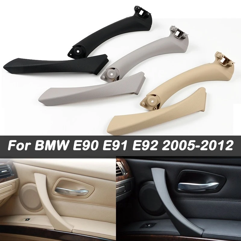 

Upgraded Interior Door Pull Handle With Cover Trim Replacement For BMW 3 series E90 E91 E92 316 318 320 325 328i 2005-2012