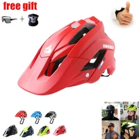 ultralight dh mtb all terrain bicycle helmet sports ventilated riding cycling helmet professional road mountain bike helmet