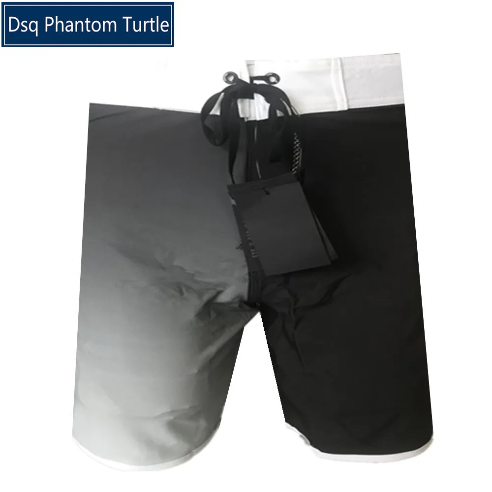 K Классический бренд Dsq Phantom черепаха пляж обшитые мужские шорты эластичные Купальники из спандекса бермуды быстросохнущие высококачественные шорты - Цвет: K