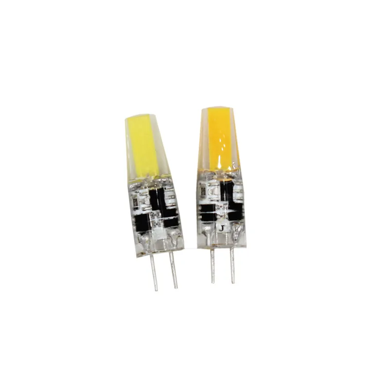 3w 6w 9w G4 G9 светодиодный светильник 12v DC/AC 220V AC 110V AC теплый белый игольчатый источник света