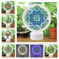 new diy special shaped diamond 5d diamond painting led neon light diamond embroidery kit family home decoration gift