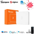 Датчик температуры и влажности SONOFF SNZB-02 ZigBee, смарт-датчик давления воздуха и влажности, работает с приложением Alexa Ewelink