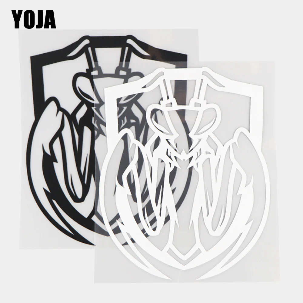 

YOJA 13,6 × 16,9 см, красивый Виниловый фон с изображением животных мантиса, цвет черный/серебристый, 19C-0459