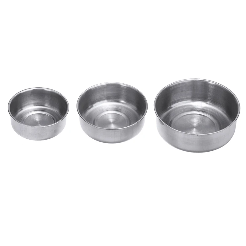 Stainless Steel Bird Feeder Parrot Cups Container Food Water Bowl for Macaw Parakeet Cockatiel Cage | Дом и сад