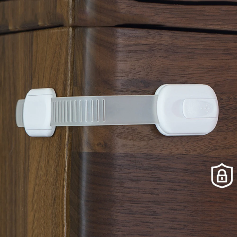 

Kids Safety Plastic Protection Safety Lock 6pcs Baby Safety Locks Plastic Children Protection Cabinet Cupboard Protectors