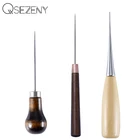 Шило для кожи сделай сам, инструмент для ремонта кожаной палатки, шило для шитья обуви, ручной БРОШЮРОВЩИК, ремесленное Шило, дырокол, кожаные инструменты