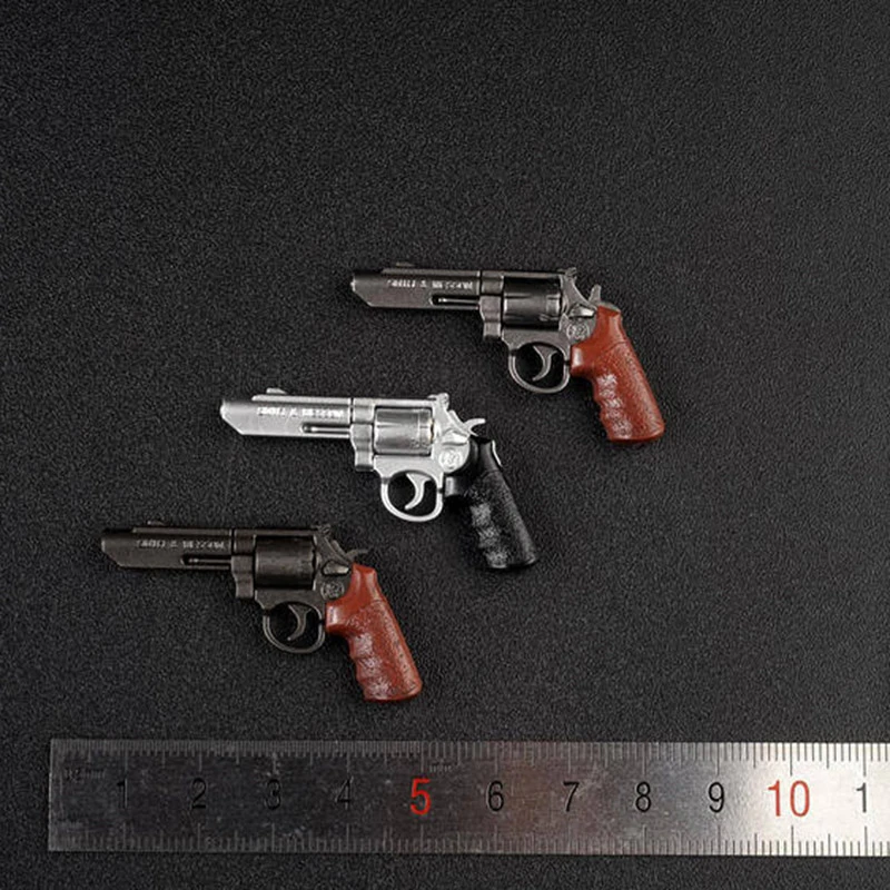 Масштаб 1/6 модель 500 пистолет револьвера пластиковое оружие игрушки для 12 дюймов