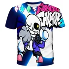 Детская футболка с коротким рукавом и круглым вырезом, в стиле Харадзюку