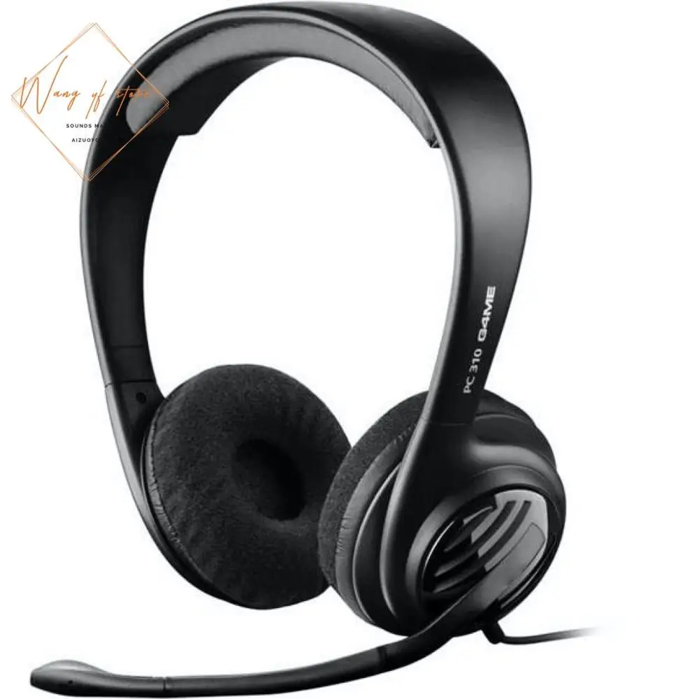 Мягкие кожаные амбушюры подушка из пены для наушников Sennheiser PC 310 G4ME идеальное