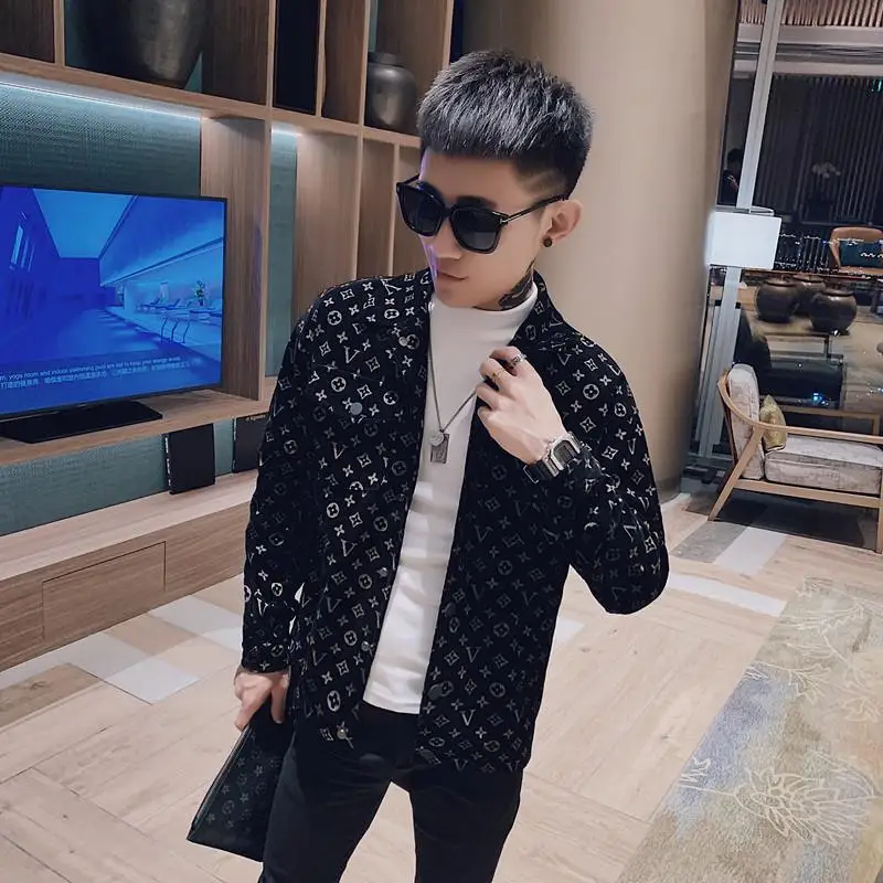 

New casual jacket spring and autumn Korean fashion clothes versatile jacket men's fashion brand coat
